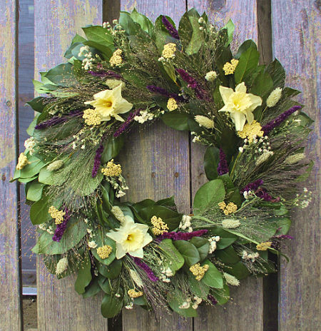 Spring Bouquet Wreath